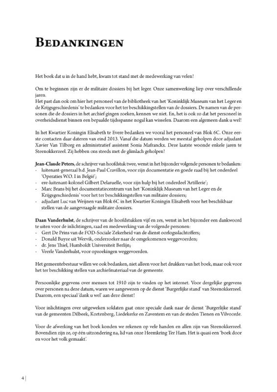 Om hen nooit te vergeten (3) - Heemkring Ter Ham Steenokkerzeel 